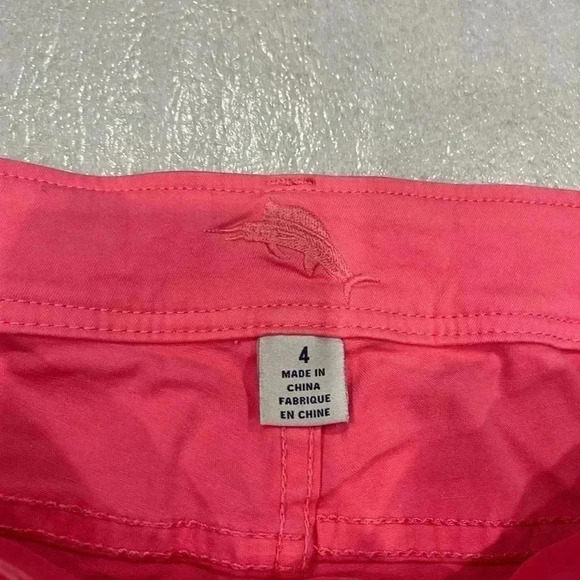 ❤️2/$30❤️[US4 Ins13”] Women's Tommy Bahama Boracay  Coral Bermuda Shorts Capris - Picture 2 of 9
